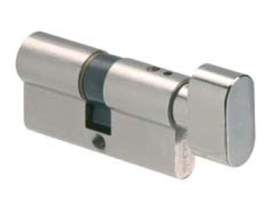 Cisa G40D Euro Key & Turn Cylinder 35/35 NP