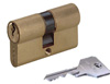 Cisa G40D Euro Double Cylinder 30/30 Brass