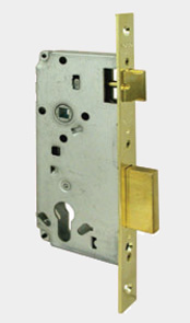 Cisa Logoline 5C611 Cyl Mortice Lock 60mm SB
