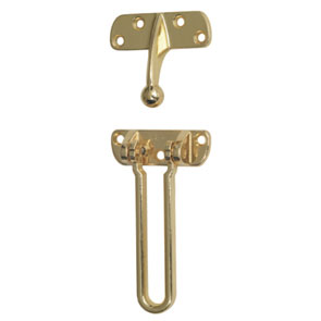 Jaguar Wishbone Door Guard Brass