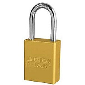 American Lock 1106 Aluminium Padlock Yellow