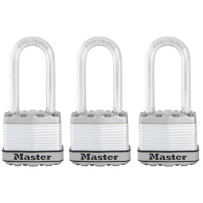 Master Lock Excell Lam Padlock 45MM XLS KA Tripack