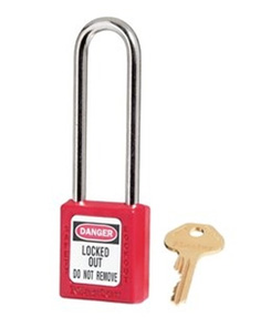 Master Lock 410 Lockout Padlock Red LS KA