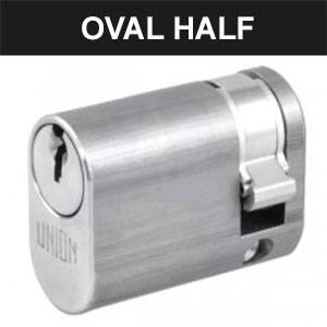 Oval Half Cylinders