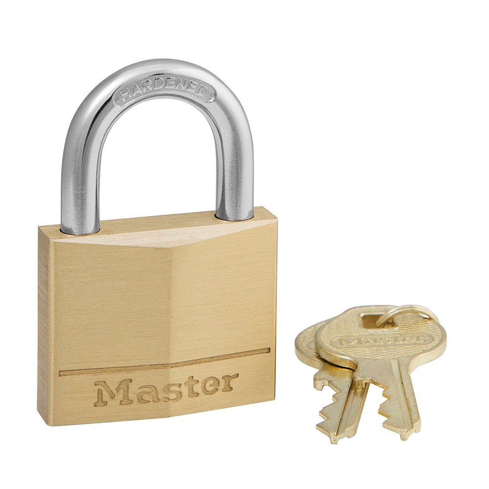 Master Lock 140D Brass Padlock