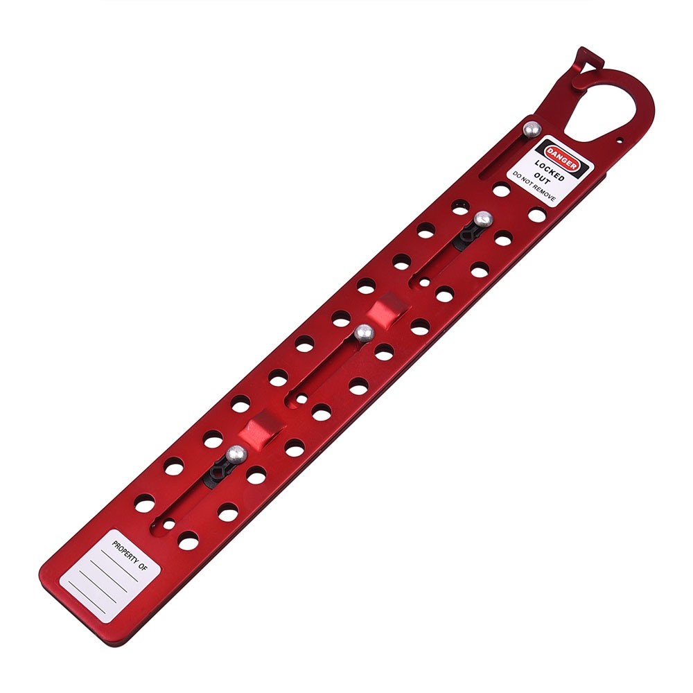 Fortis Lockout Buckle Hasp 24 Lock Red