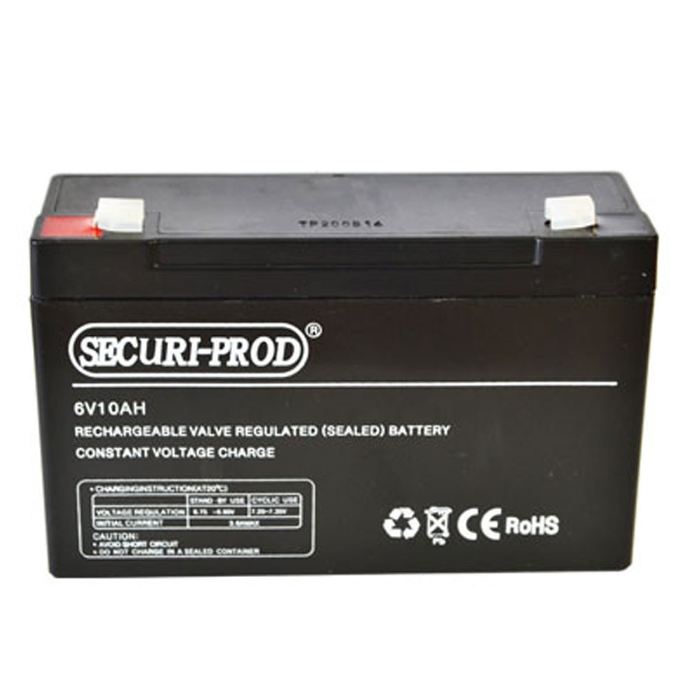 Securi-Prod Battery 6V 10AH SLA