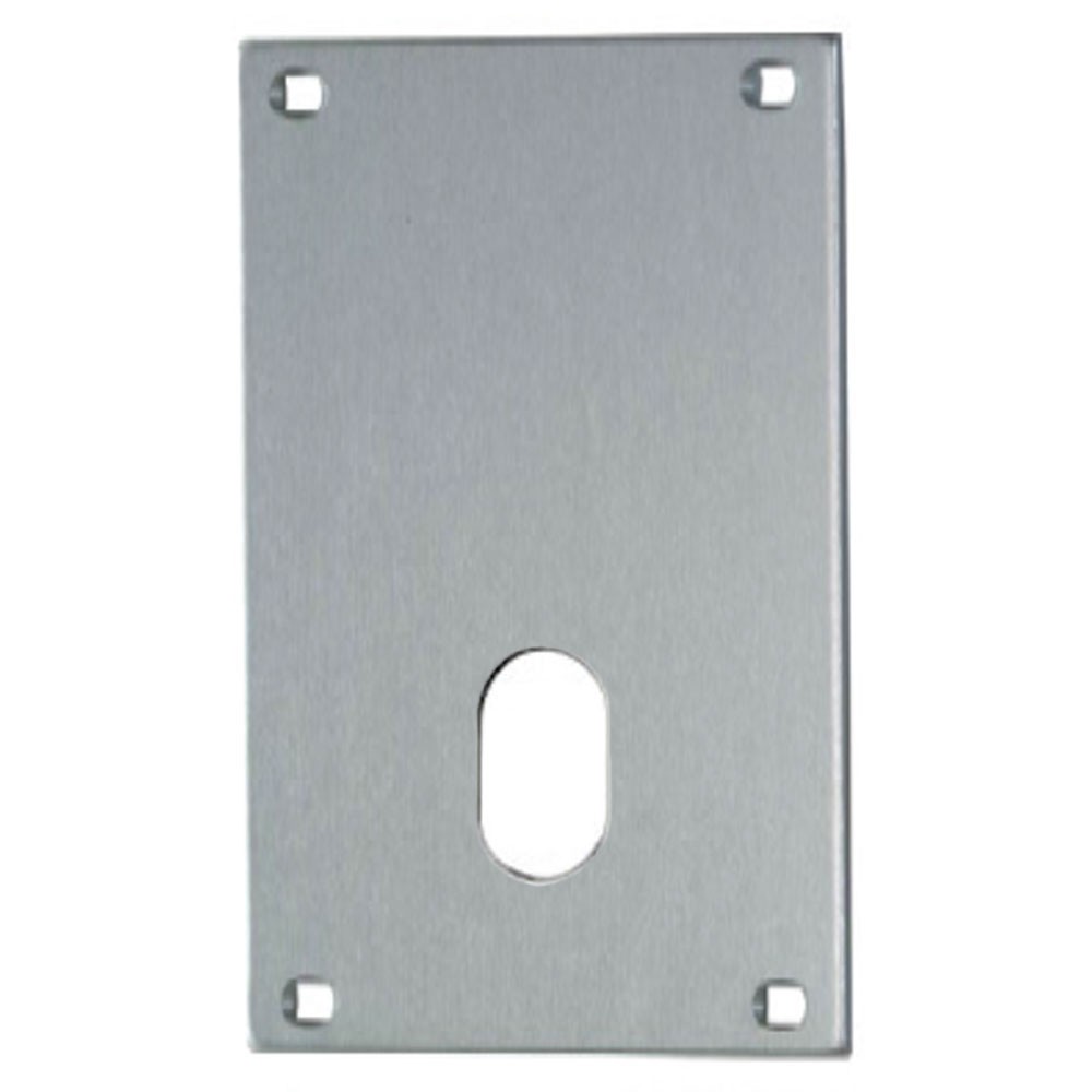 Union Push Plate 76mm Oval