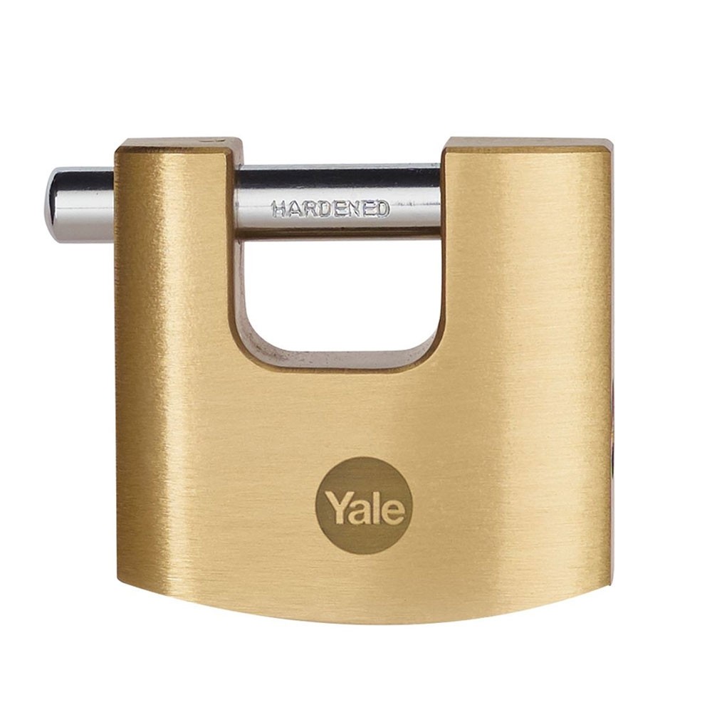 Yale Straight Shackle Brass Padlock 70mm