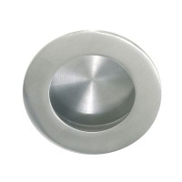 QS Round Flush Pull With Round Pull 50mm
