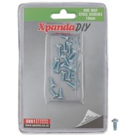 Xpanda One Way Screw For Steel  x 20