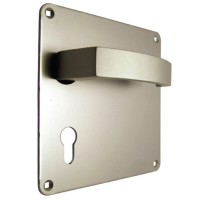 Union Sable Door Furniture On 152mm Plate Euro AS