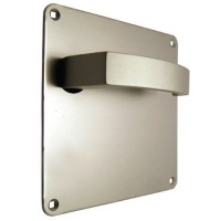 Union Sable Door Furniture On 152mm Plate Latch AS
