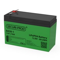 SecuriProd Battery Lithium 12V 7AH