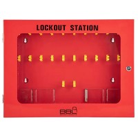 BBL Steel Lockout Station 44 Capacity Red