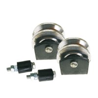 Securi-Prod Gate wheel kit 80mm with 2 Guides