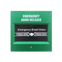 Securi-Prod Emergency Door Release Switch Green