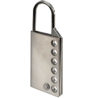Fortis Lockout Hasp Stainless Steel 6 Hole
