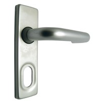 Union Dove Door Furniture On 45mm Plate Oval