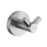 Fortis Stainless Steel Double Robe Hook