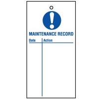 Lockout Tag Maintenance Record