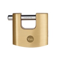 Yale Straight Shackle Brass Padlock 50mm