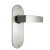 Union Sable Door Furniture On Oval Plate Latch