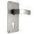 Union Sable Door Furniture On 76mm Plate Euro