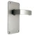 Union Sable Door Furniture On 76mm Plate Latch