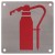 Union SP5066 Engraved Plate Fire Extinguisher SS