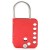 Fortis Stainless Steel Hasp Red 7 Hole