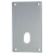 Union Push Plate 76mm Oval
