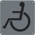 Union Engraved Plate Paraplegic WC