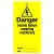 Lockout Tag Danger Isolate Before 100mm